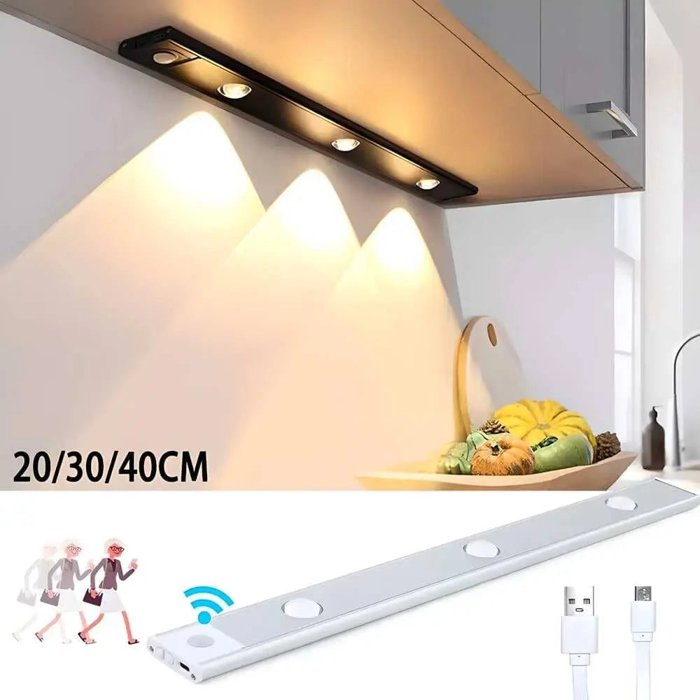 LED PIR Motion Sensor Cabinet With USB Rechargeble - The Best product